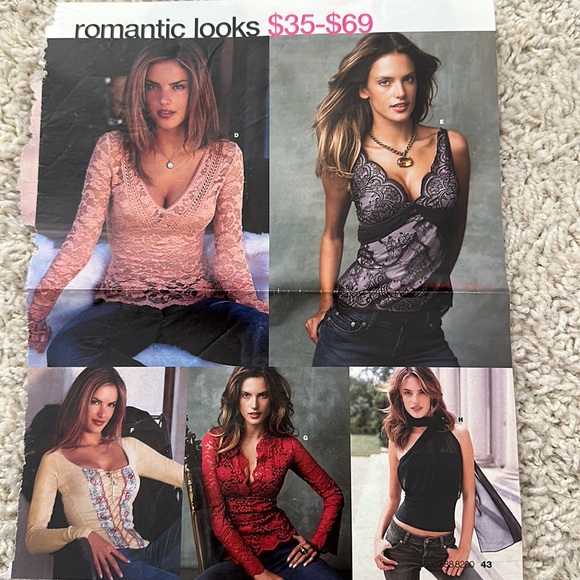 Burgundy lace top - Picture 4 of 4